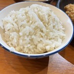 とんかつ 豚ゴリラ - 麦ご飯