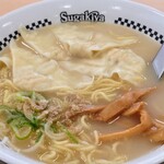 Sugakiya - ワンタン麺大盛り　630円＋110円