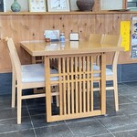 そば処 砂武縞 - 20年近く、ここに来ればいつもこの席に座って居た^_^