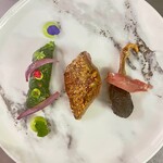 シェ オリビエ - 鳩胸肉のロースト、赤ワインソース