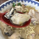 雪ぐに - 牡蠣アップ