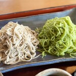 Te Uchi Chi Soba Ume Soba - 二色せいろ