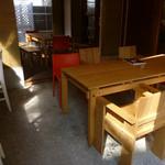 サ・マーシュ - イートインスペースが変わっていました。