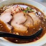 Kurumaya Ramen - 台湾らーめんチャーシュートッピング\(//∇//)\