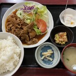 龍光園 - 中華風豚焼肉定食