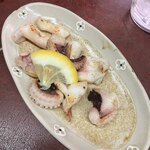 杉井酒店 - げそ塩焼き