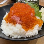 築地ハレの日 - ねぎとろいくら丼