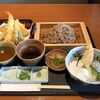 Soba To Washoku Mugifuku - 季節の天ざるそば & 釜揚げしらすと筍のとろろご飯