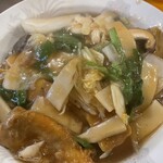 中華一 龍王 - 野菜たっぷりパーコー飯750円！