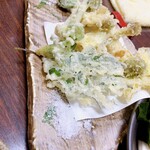 Donkii - 山菜天盛り