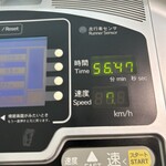 長浜ラーメン 一心亭 - 1時間56分…最終的に10分ウォーク100分ジョグ10分ウォーク！120分っす♪(´ε｀ )