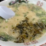 長浜ラーメン 一心亭 - あとはダッシュ