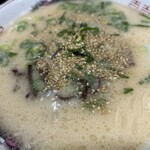 長浜ラーメン 一心亭 - チョイ近めから