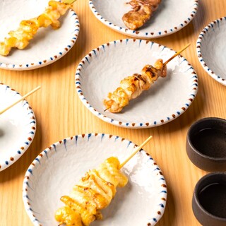 Limited quantity! Authentic Yakitori (grilled chicken skewers) made with Hokkaido brand chicken at a reasonable price