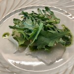 Restaurant origami - スズキ/春菊