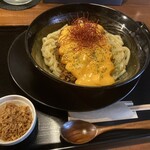 豚肉汁うどん べ - 