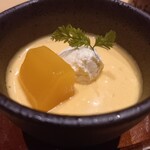 焼き鳥 茂 東桜 - マンゴーのババロア