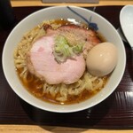 麺 みつヰ - 生姜そば大盛り(1300円)味玉トッピング(150円)