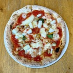 PIZZERIA　37 - ランチセット（ペスカトーラ） ¥1,650 のペスカトーラ