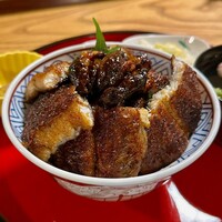 炭焼うな富士 白壁別邸 - 肝入り上うなぎ丼(限定)