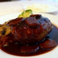 レストラン香味屋 - ハンバーグステーク