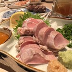 備長炭火焼鳥 カドクラ商店 - 砂肝刺し