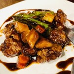 麺飯坊　無双 - 豚ヒレ肉の酢豚