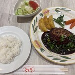 とくら ルクア大阪店 - ランチセット　B(ご飯少なめ)