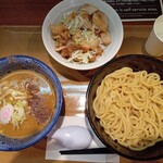 白楽 栗山製麺 - 料理写真:つけめん、セット肉飯