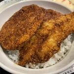 ヨーロッパ軒 - 3種盛スペシャルカツ丼セット 1500円