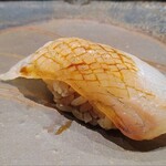 Sushi Ginza Onodera - ヒラメ