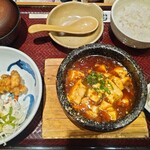 Teishoku Ya Hyaku Sai Shun - 麻婆豆腐定食