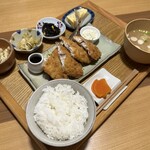 土鍋めし ひなた - アジフライ定食