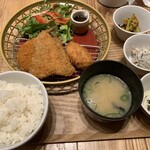 祇園茶寮×タニタカフェ - 料理写真:ミックスフライ定食