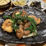 土鍋めし ひなた - 鶏レバーニラ