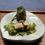 쿠라쇼우 - 筍御膳（筍と発芽玄米酒粕のしぐれみそ）