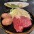 ニュー松坂 - 料理写真:ハンバーグとロースとヘレ※左より