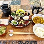 リペアカフェ いちじく - 料理写真:おまかせご飯セット　¥1650