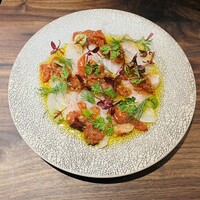 恵比寿ビストロ 猫も杓子も - 鮮魚のカルパッチョ