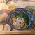 沖縄そば ひがや - 料理写真:アーサそば（ソーキ）、じゅーしぃセット