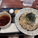 蕎麦とラー油 - 