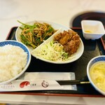 Daishinagawa Chuukagai - コンビセット(青椒肉絲)ご飯普通