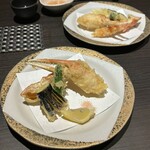 博多 かに福 - 蟹天麩羅