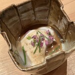 鮨 さかい - 鯛の白子餡