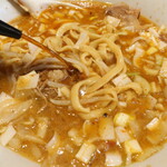 ラーメン二郎 - 赤酢投入～♪