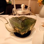 レストラン・モリエール - ハーブティは4種類のハーブが使われています。