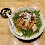 中華そば ココカラサキゑ - ケンケンカツオと麺助鶏の中華そば 1600円