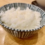 中華そば ココカラサキゑ - 白ごはん 100円