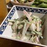 Izakaya Shijimichan - 胡瓜とハムのサラダ