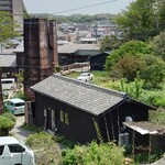 TAKE COFFEE ROASTERY - お店を見下ろして